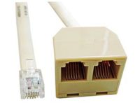 Y Cable, RJ11, 24V