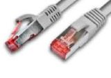 RJ45 Patchkabel 1.5m grey Cat.5e S/FTP