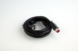 Powered USB 24V Y-Cable 3m black