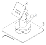 Pole Low Standalone for Customer Display