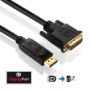 DisplayPort - DVI Cable, black, 3m - DIV-135.0851