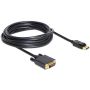 DisplayPort - DVI Cable, black, 5m - DIV-135.0852